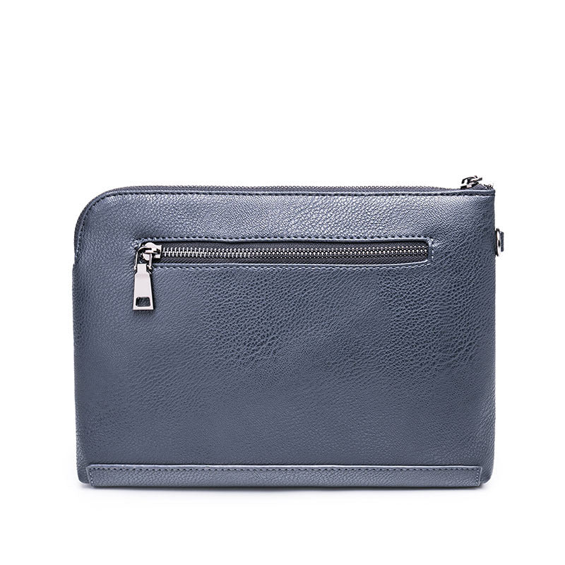 Men&#39;s business leisure leather handbag