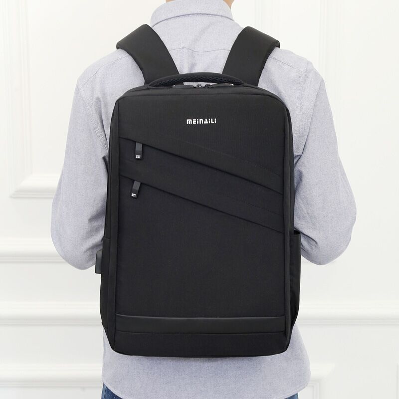 USB multi-function backpack for men&#39;s computer