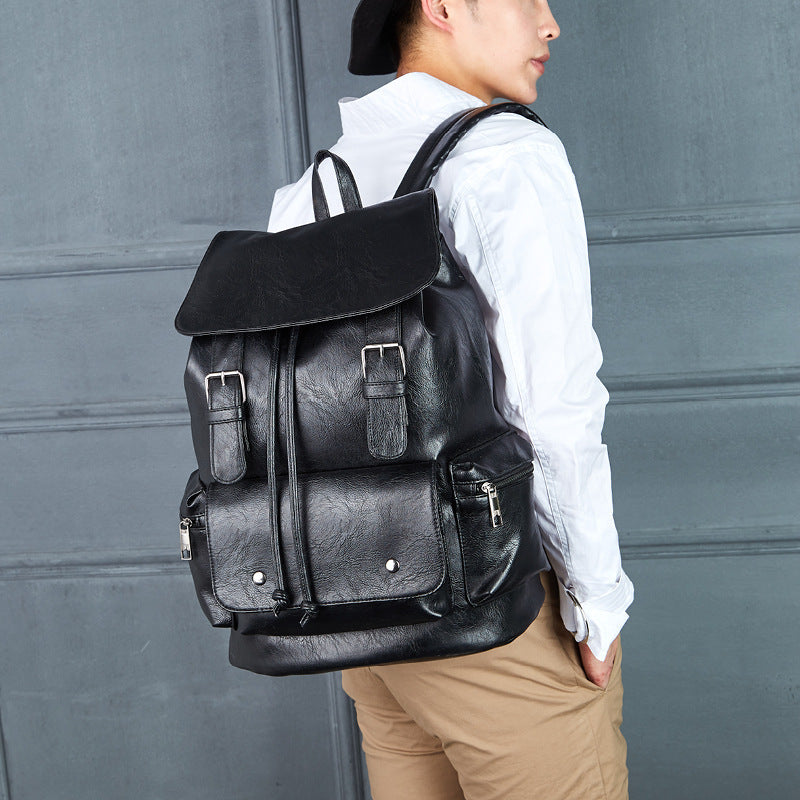 Korean Version Of The New Large Capacity Men&#39;s Leisure Computer Bags
