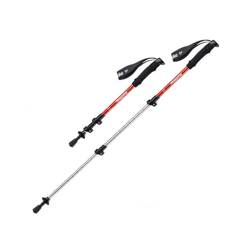Family Children&#39;s Outdoor Trekking Poles With Three Sections