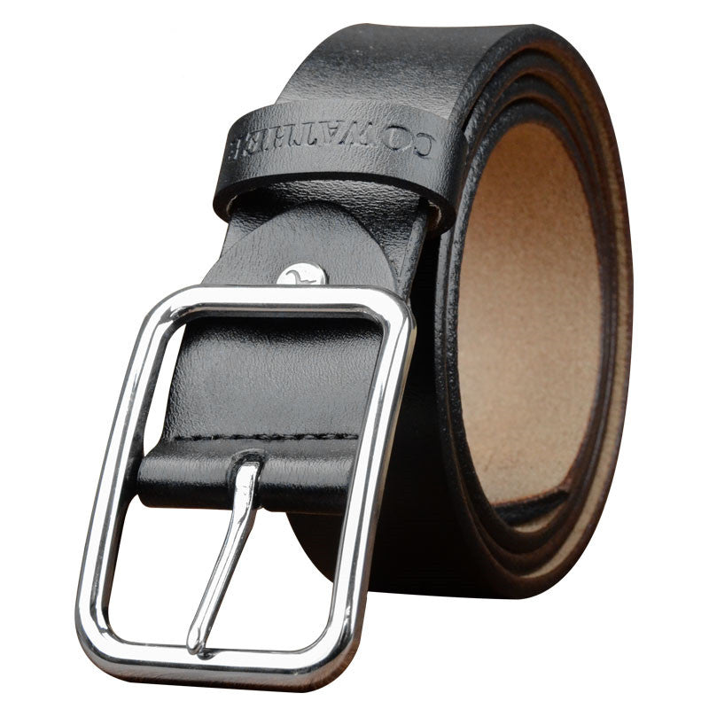 Men&#39;s leather business belt