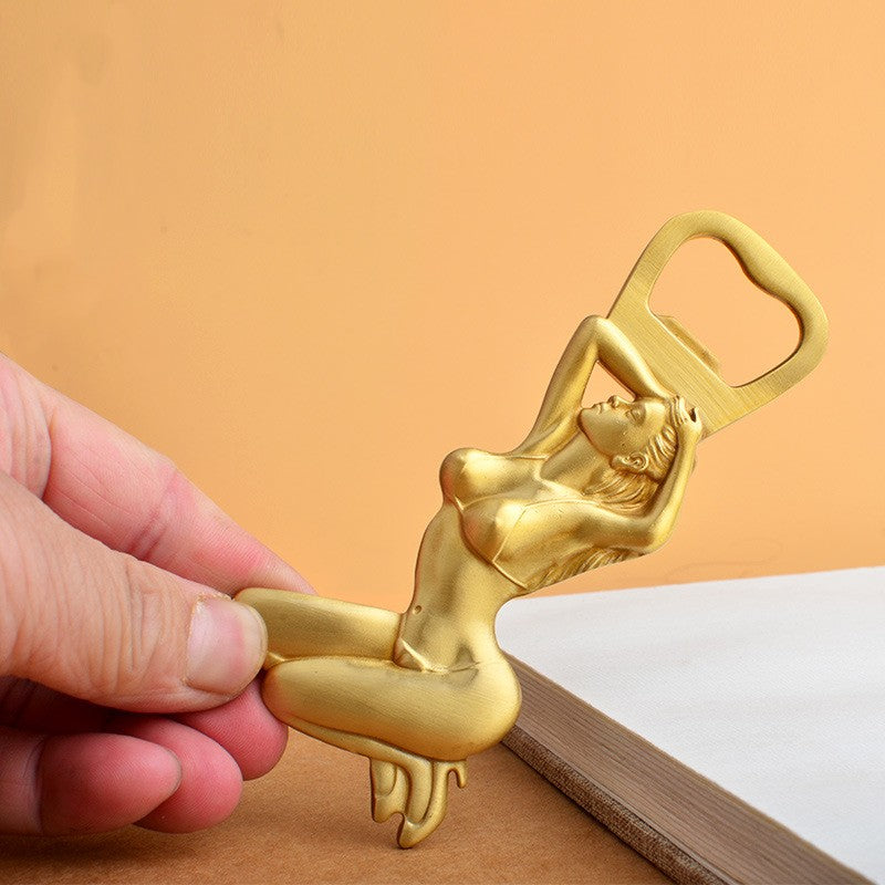 Brass Creative Humanoid Bottle Opener Wine Bottle Opener