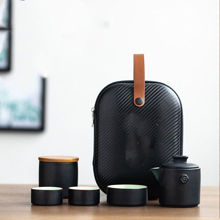 Kung Fu storage travel portable tea set