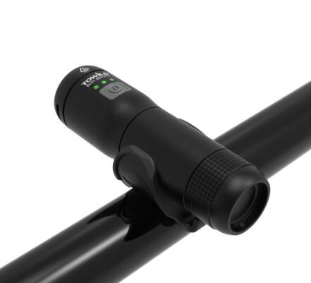 Rechargeable bicycle headlight