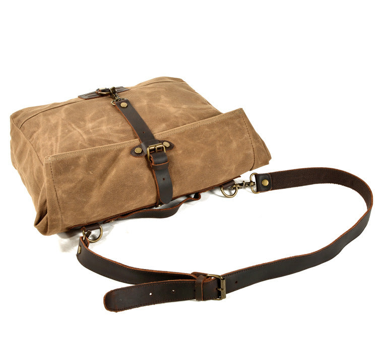 Men&#39;s canvas shoulder bag