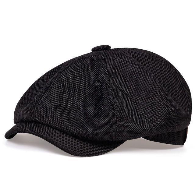 Men&#39;s Plus Size British Big Head Octagonal Hat
