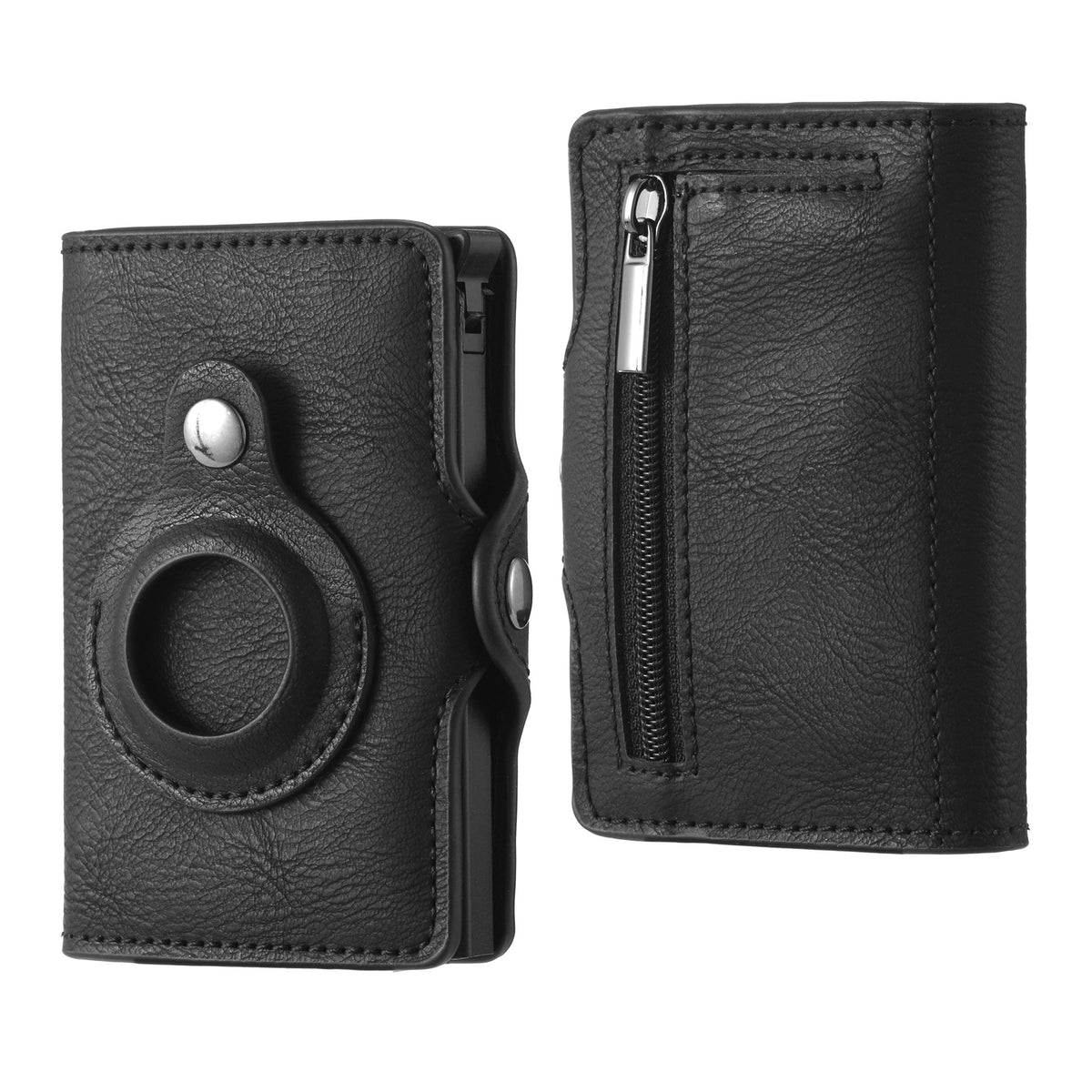 Men&#39;s Wallet Tracker Card Clamp Metal Card Holder