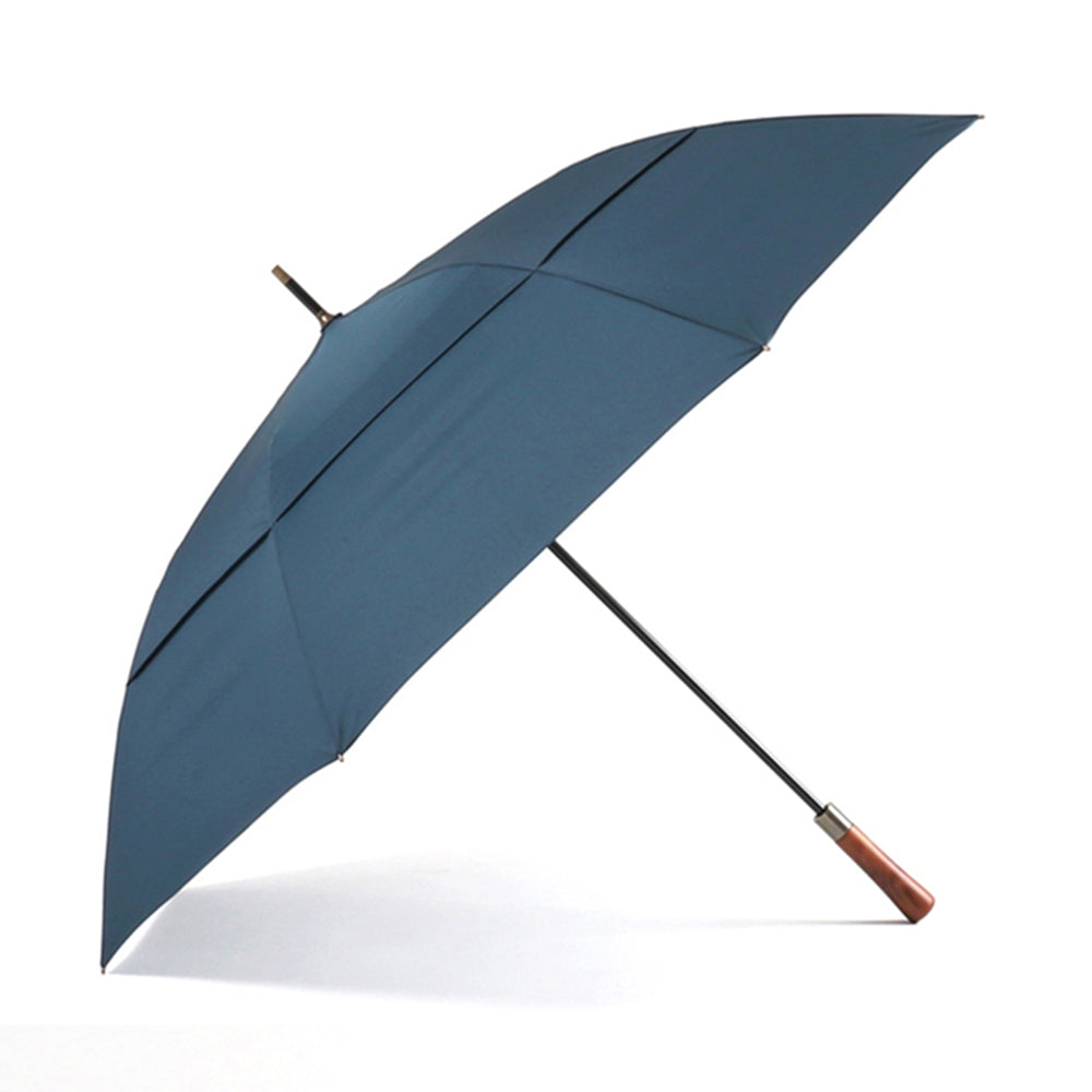 Retro long straight automatic umbrella