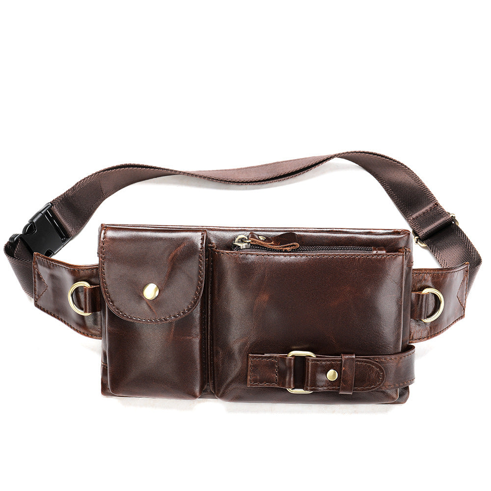 Fashion Men&#39;s Leather Shoulder Bag