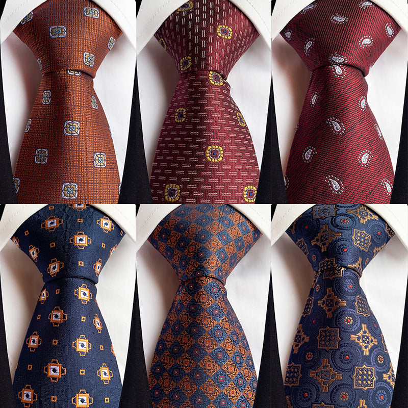 New Retro Style Gentleman Men&#39;s Flower Suit Tie