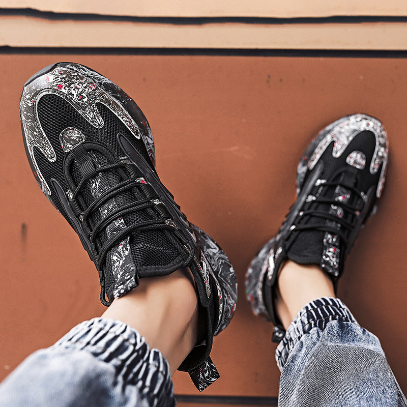 Casual shoes breathable mesh men&#39;s shoes