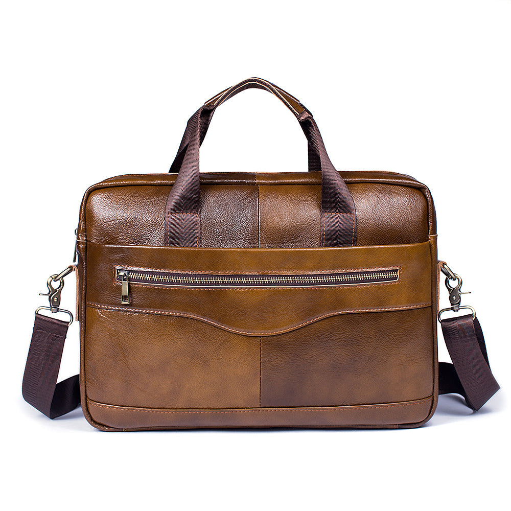 Men&#39;s crossbody bag leather handbag