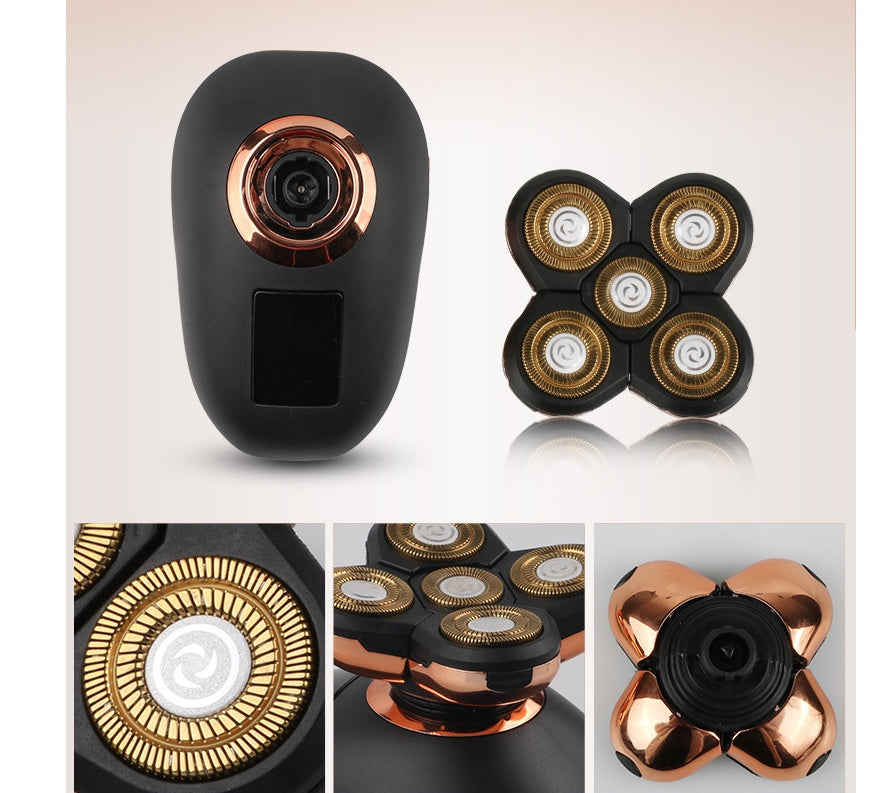 LCD digital display electric shaver