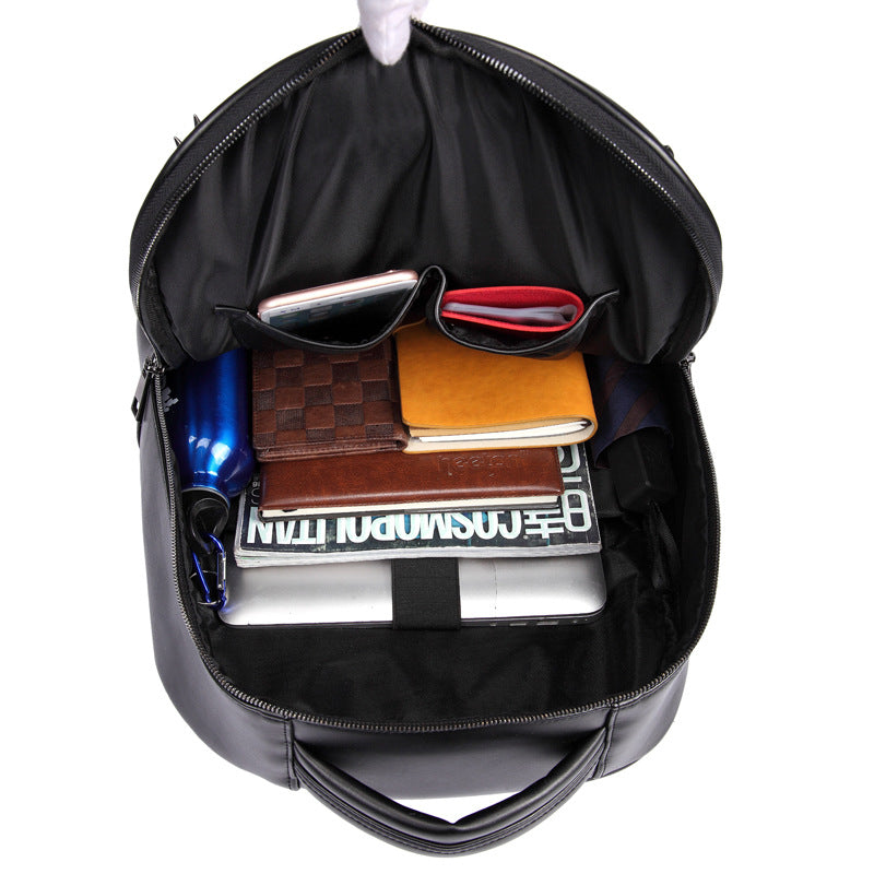 Retro backpack men&#39;s computer 3D personality