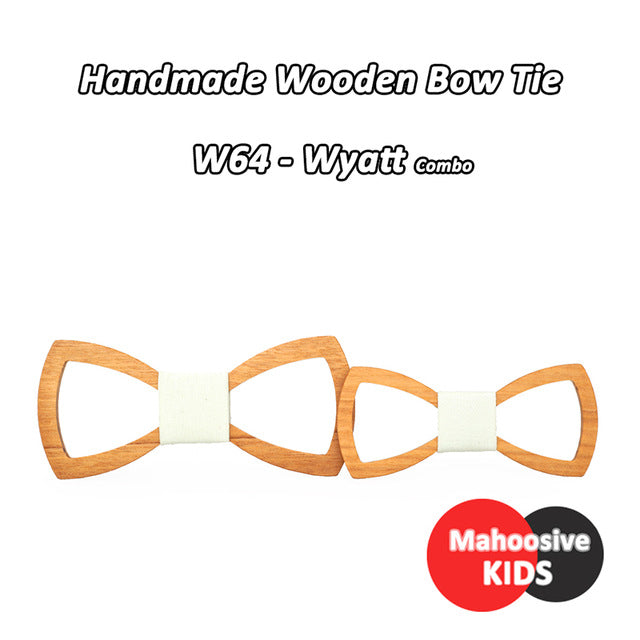 Wooden tie knot
