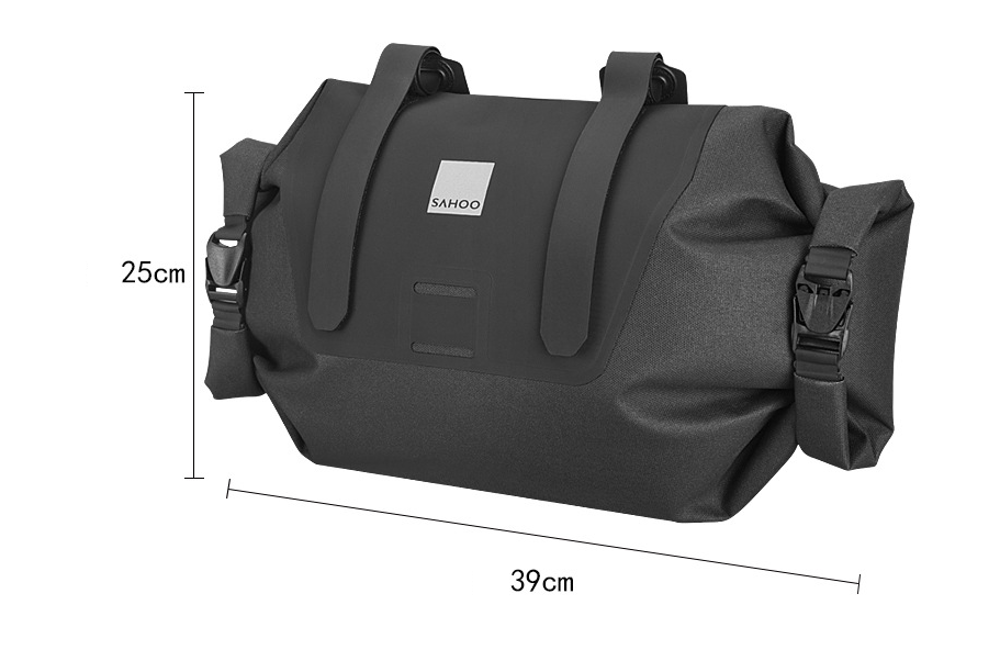 Waterproof bicycle head bag