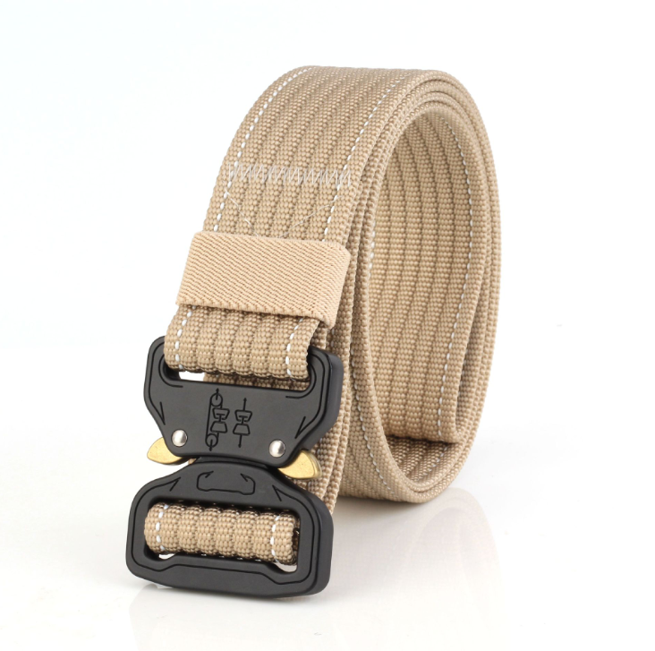 New Cobra buckle tactical belt male army fan rappelling nylon inner belt training belt special forces 3.8cm