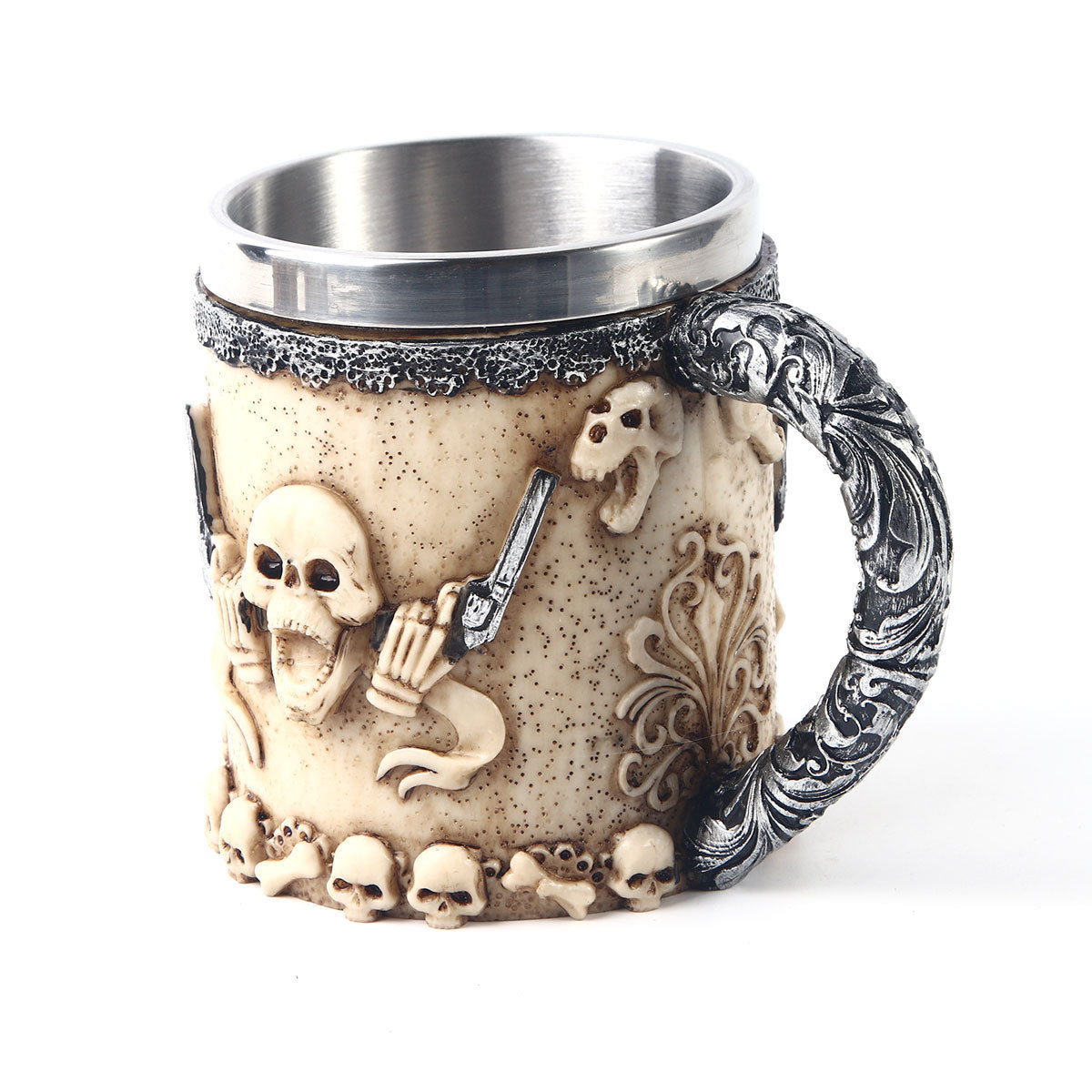 Resin Crafts Creative Skull Wine Glass