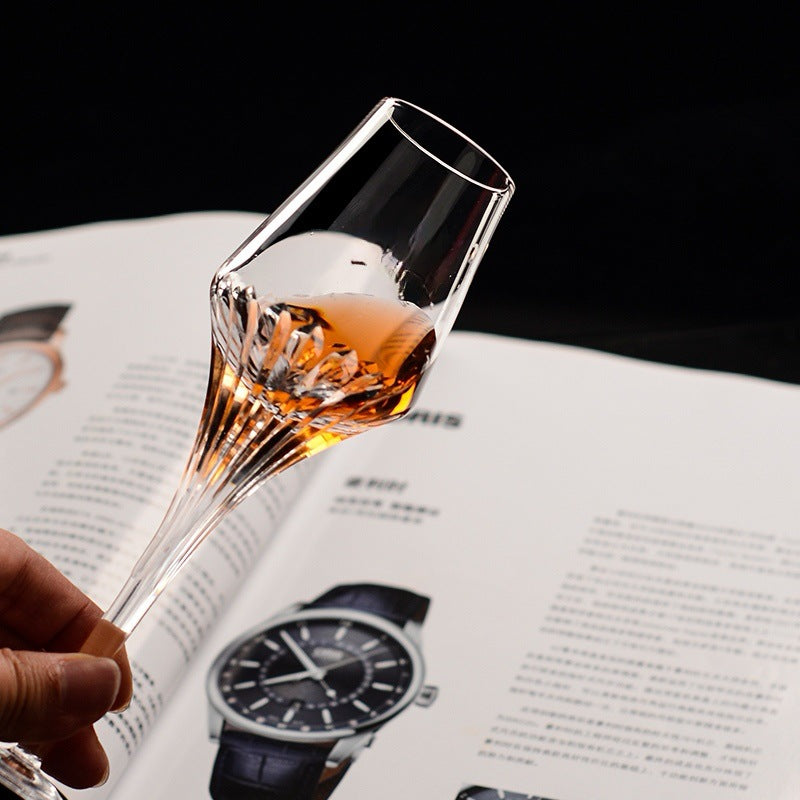 Whiskey Hand-carved Shot Glass