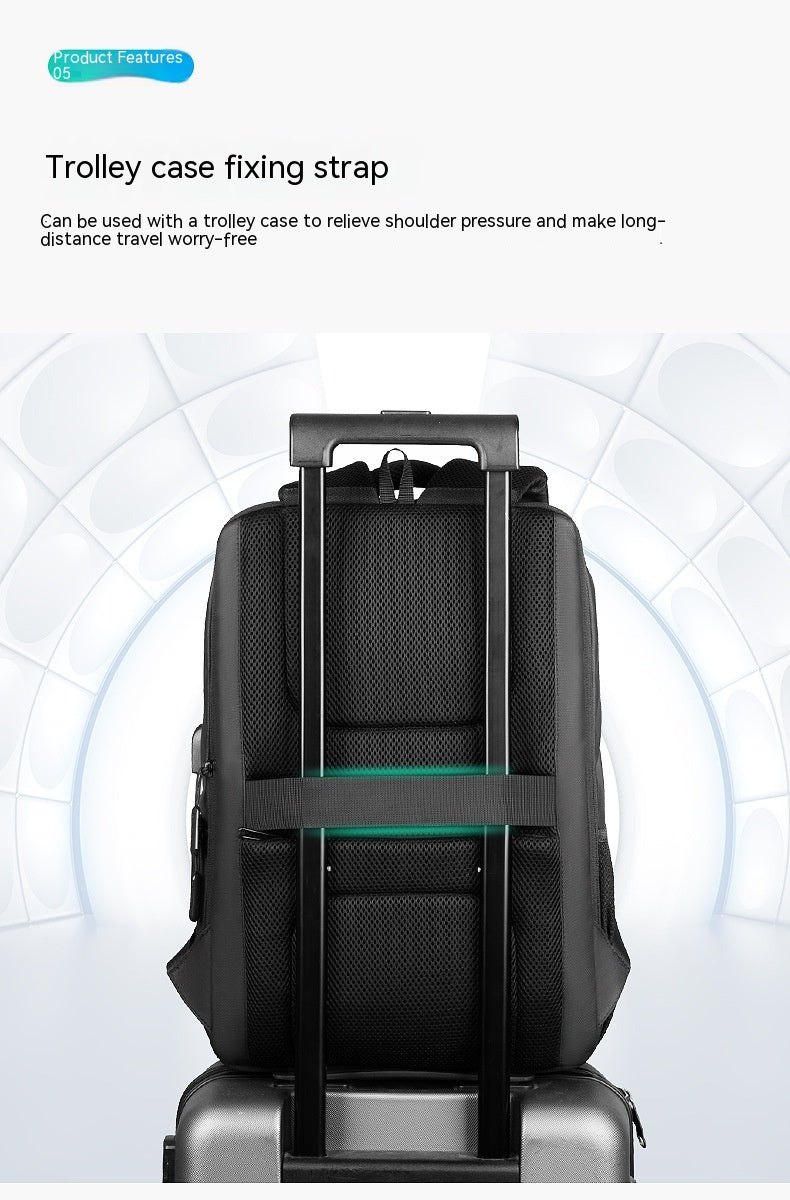 Computer Bag 156-inch Men&#39;s Business Backpack Large Capacity Business Trip Travel Backpack