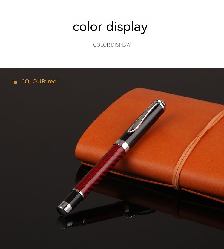 Business Carbon Fiber Metal Gel Pen