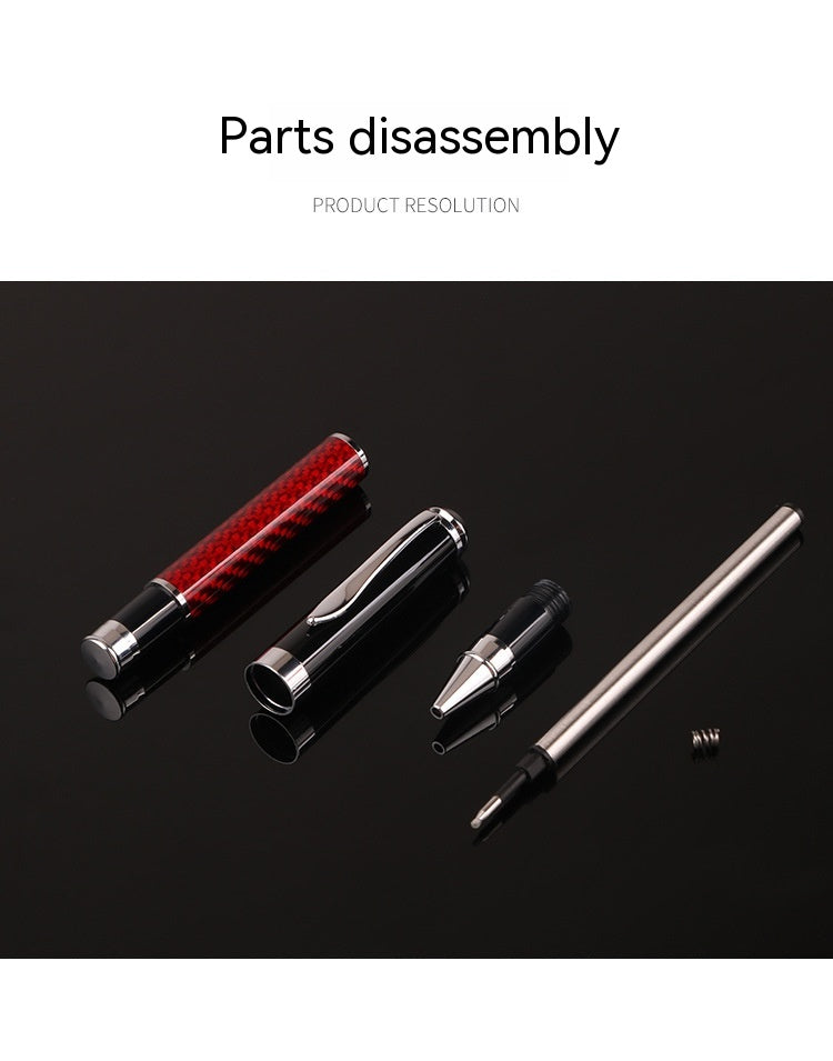 Business Carbon Fiber Metal Gel Pen