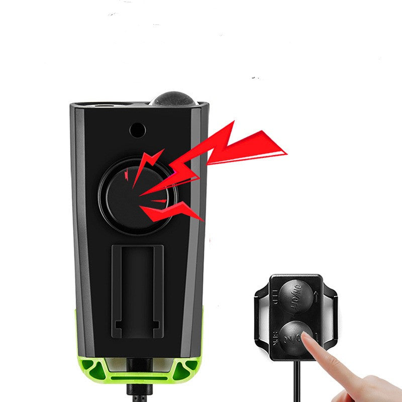 Bicycle computer light with light and strong light