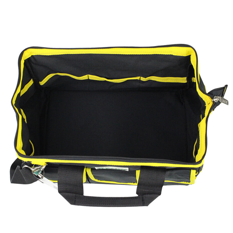 Multifunctional double-layer thick canvas tool bag