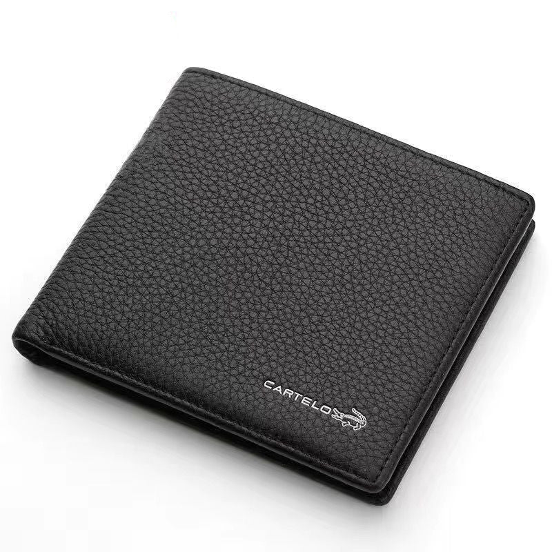 Wallet men&#39;s short fashion business wallet classic