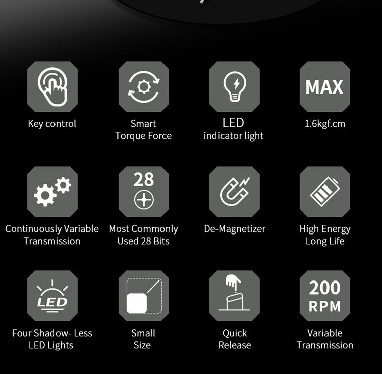 Household Small Portable Electric Screwdriver Batch Set