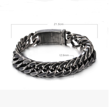 Vintage men&#39;s black chain