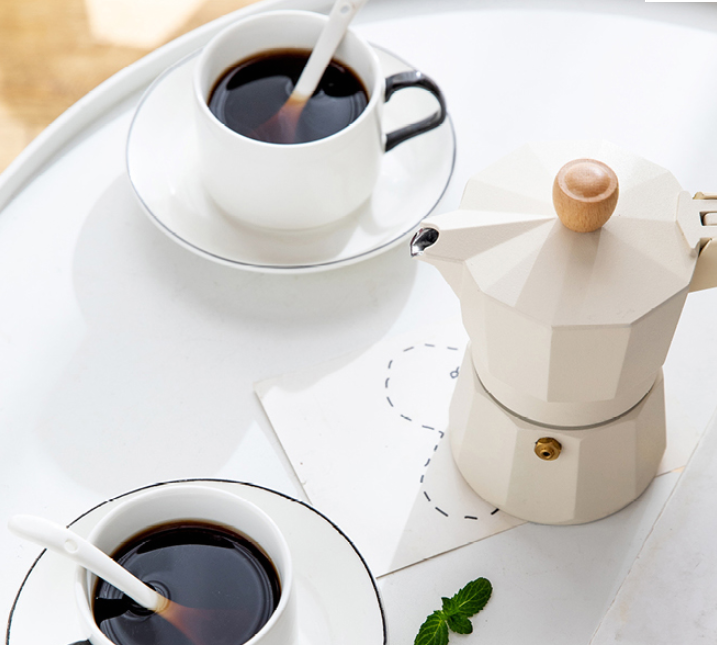 Stainless Steel Pot Of Hand-brewed Coffee