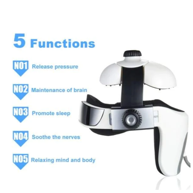 4 in 1 Neck &amp; Head Massage Helmet