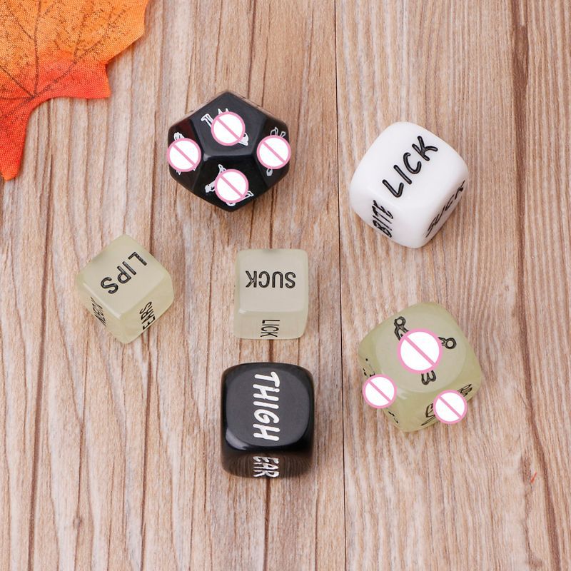 English Fun Dice Toy For Men And Women