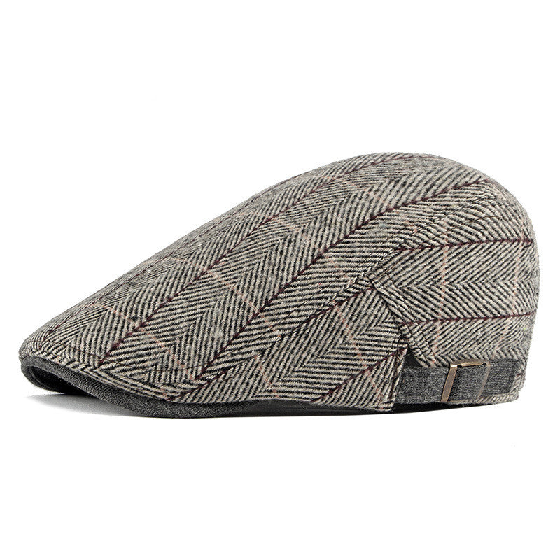 Knitted Beret Men&#39;s Casual British Retro