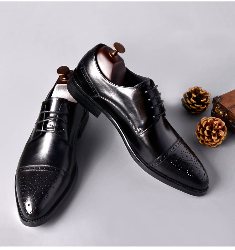 Men&#39;s British Formal Business Oxford Shoes