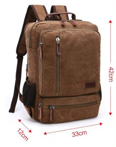 Men&#39;s and women&#39;s retro backpack