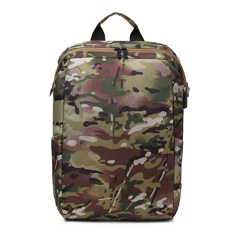 Men&#39;s backpack fashion leather backpack