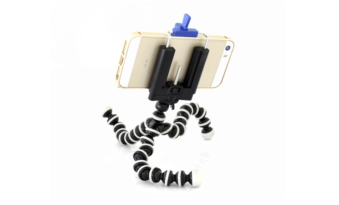 Compatible with Apple, Large Octopus Flexible Tripod Stand Gorillapod for Phone Telefon Mobile Phone Smartphone Dslr and Camera Table Desk Mini Tripod