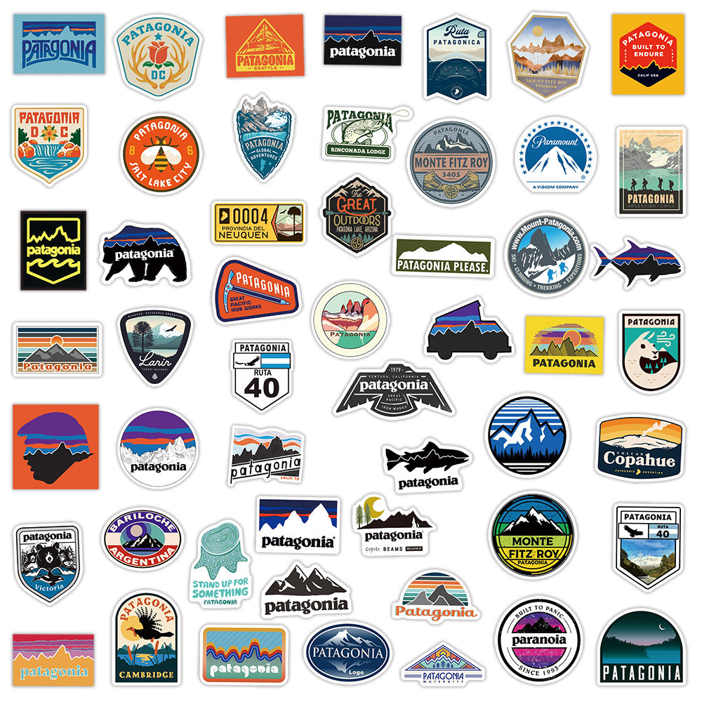 Luggage Compartment Notebook Graffiti Sticker