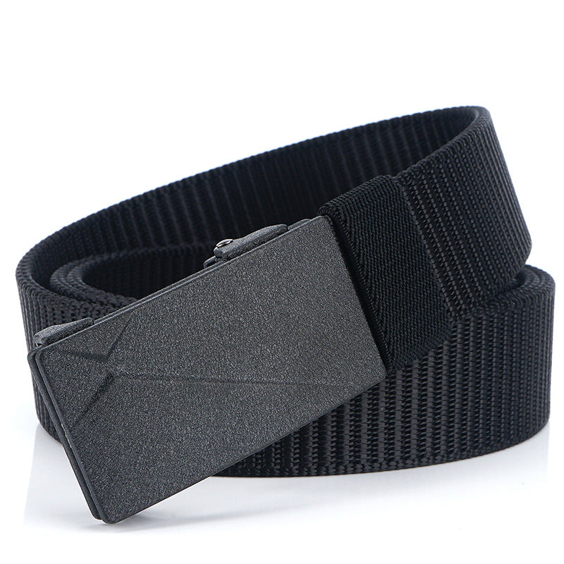 Toothless non-porous men&#39;s belt nylon belt