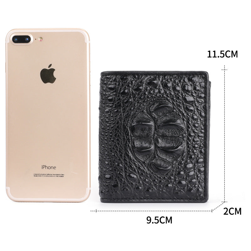 Leather wallet men&#39;s wallet