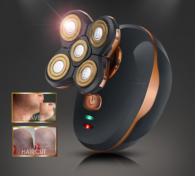 Multifunction 4D Electric Shaver 5 In 1 Men&#39;s Razor Beard Shaving Machine Trimmer Clipper Hair Cutting Removal Machine Barber
