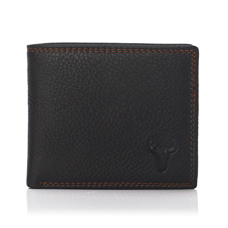 Men&#39;s vintage leather wallet