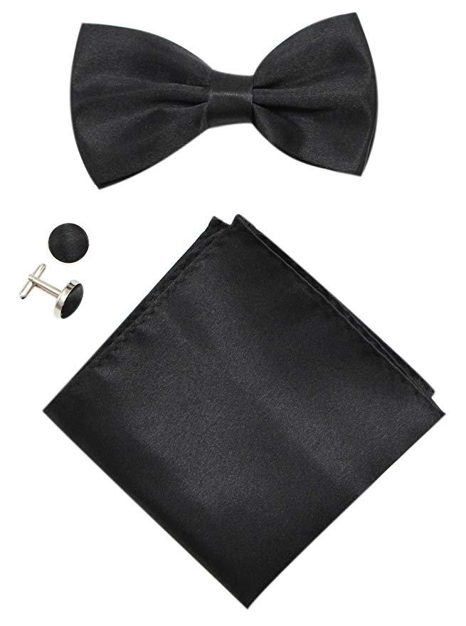 Men&#39;s Scarf And Bow Tie Three-Piece Suit
