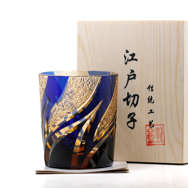 Crystal Glass Wine Whiskey Hand Carved