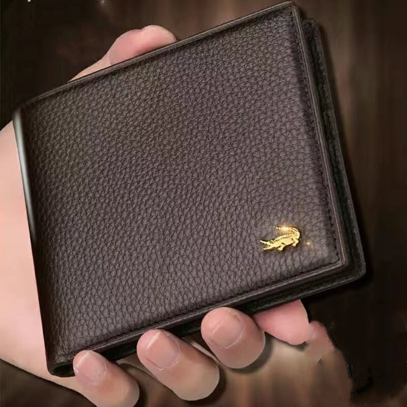 Wallet men&#39;s short fashion business wallet classic
