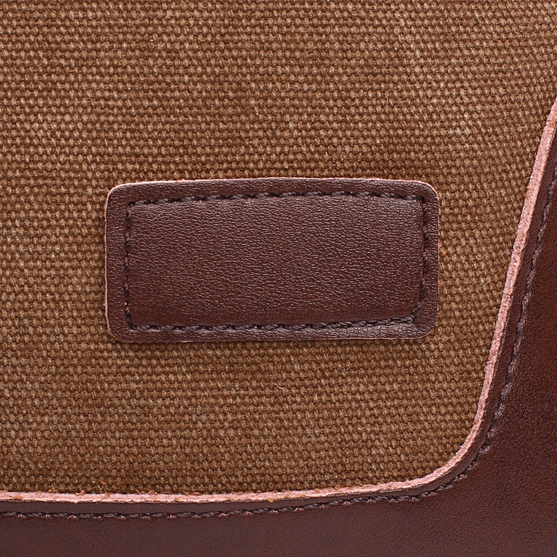 Professional manufacturers supply the new men&#39;s fashion bag wash water quality canvas bag Crossbody Bag chest