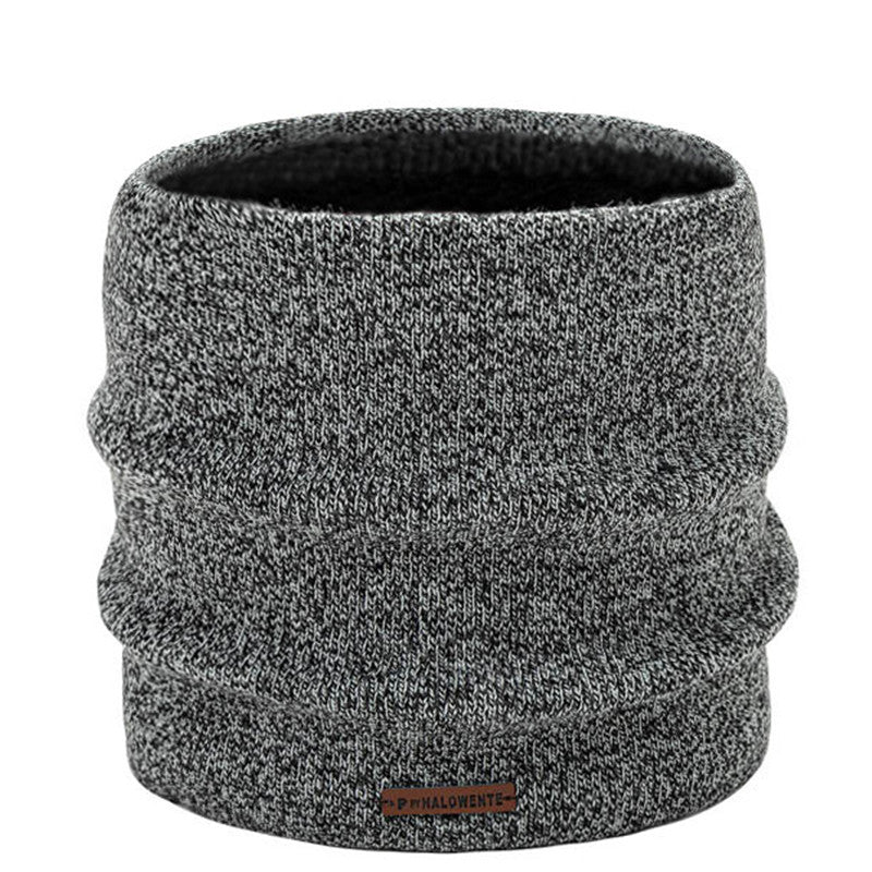 Outdoor Men&#39;s Knitted Thermal Pullover Scarf