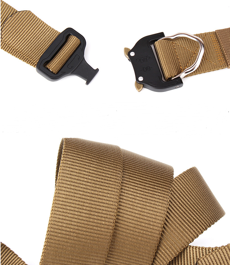 Tactical belt multi-function rappelling special forces outdoor combat training military enthusiasts men&#39;s nylon armed belt